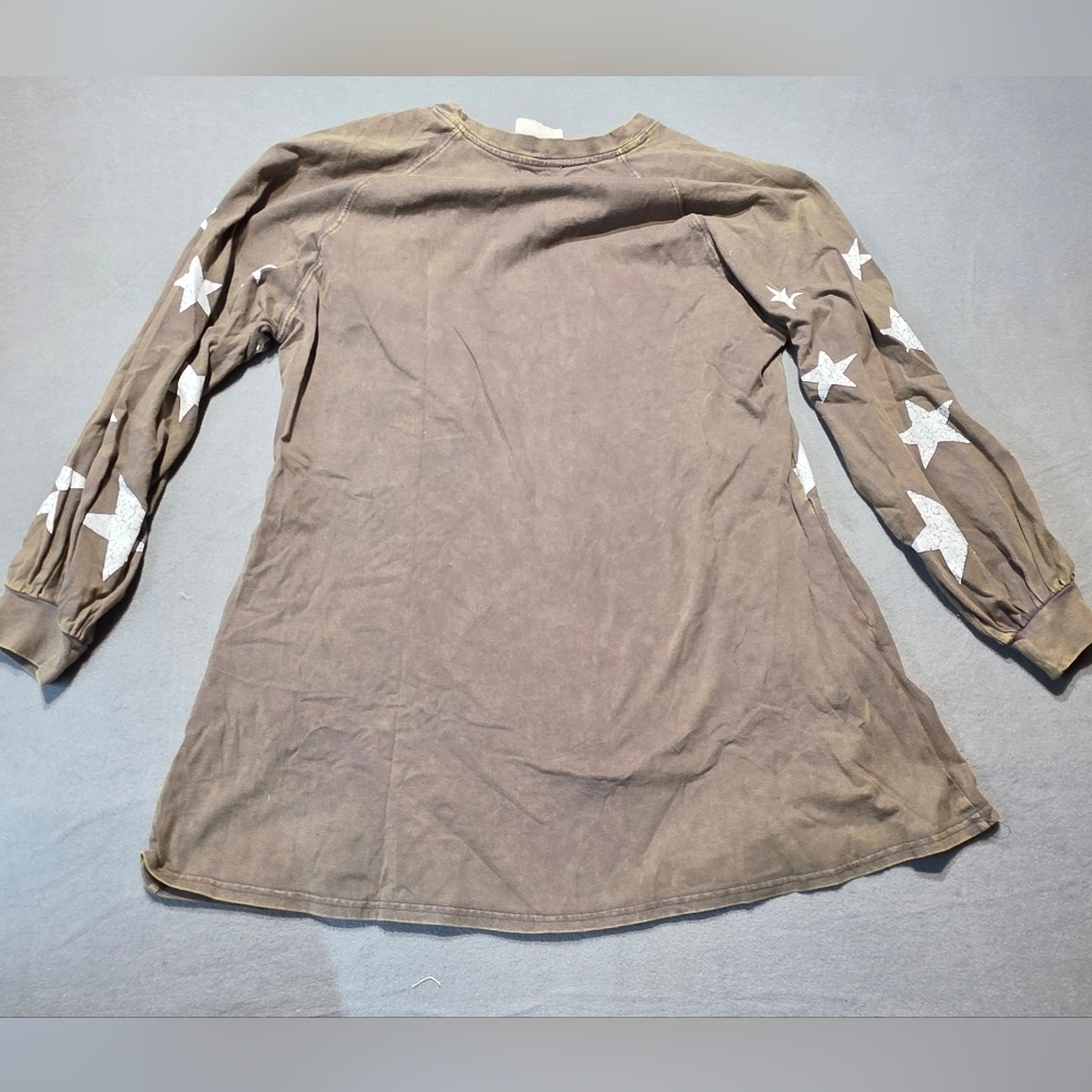 Fantastic Fawn Star Long Sleeve Dress New In Poly Bag Medium PTP 23 Length 33 - Picture 4 of 6